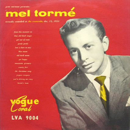 Gene Norman Presents Mel Torm -  At The Crescendo