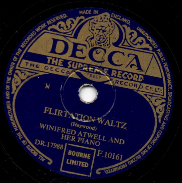 Winifred Atwell And Her Piano - Flirtation Waltz  Golden Tango