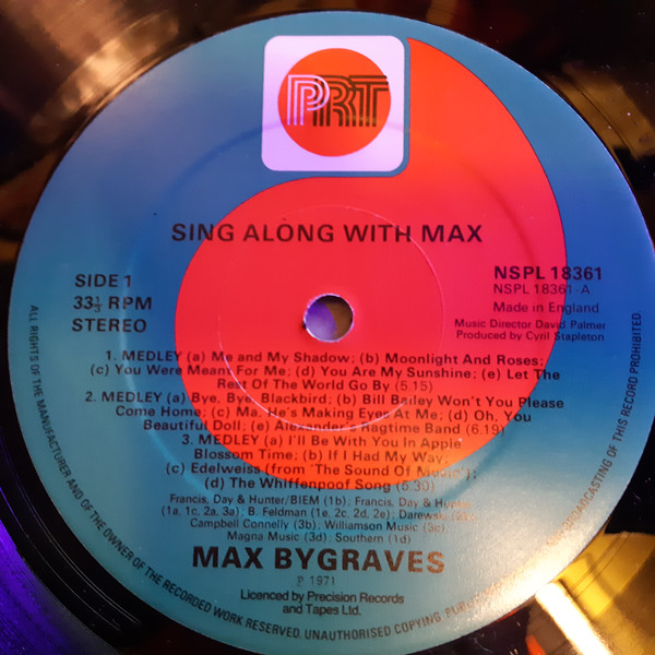 Max Bygraves - Sing Along With Max