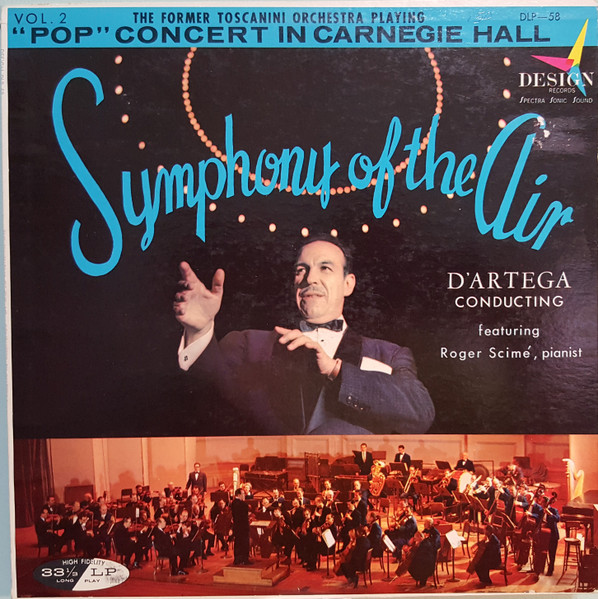 Symphony Of The Air -  Pop Concert In Carnegie Hall