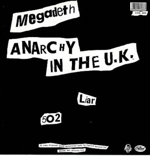 Megadeth - Anarchy In The UK