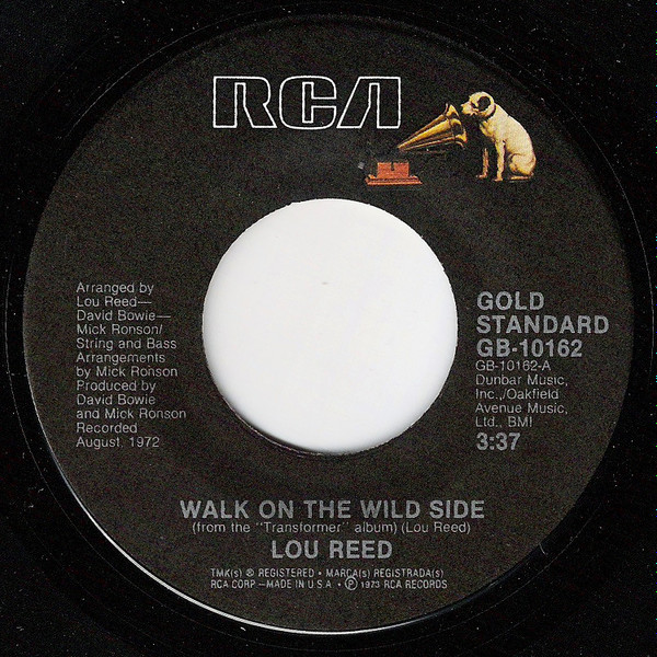 Lou Reed  - Walk On The Wild Side