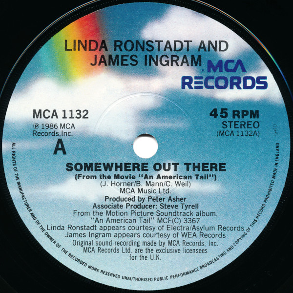 Linda Ronstadt And James Ingram - Somewhere Out There