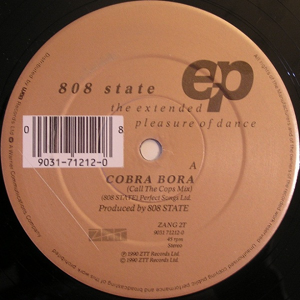 808 State - The Extended Pleasure Of Dance EP