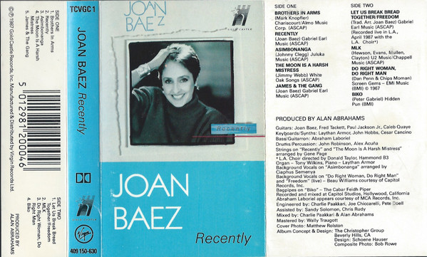 Joan Baez - Recently