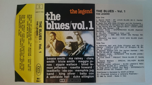 Various - The Legend The Blues Vol 1