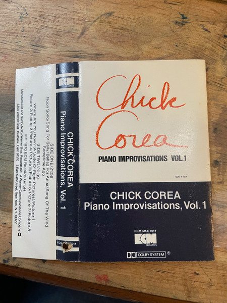 Chick Corea - Piano Improvisations Vol 1