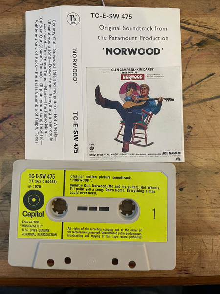 Al De Lory Glen Campbell -  Norwood  Motion Picture Soundtrack