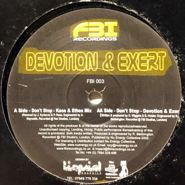 Devotion  Exert -  Dont Stop
