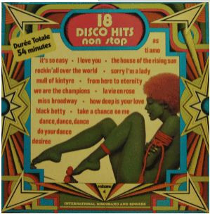 International Disco Band And Singers -  18 DiscoHits Non Stop  Volume 4