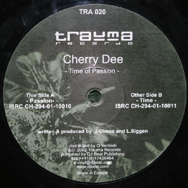 Cherry Dee - Time Of Passion