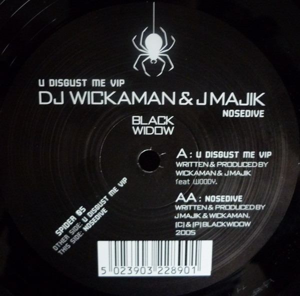DJ Wickaman  J Majik -  U Disgust Me VIP  Nosedive