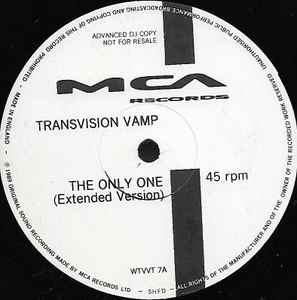 Transvision Vamp - The Only One