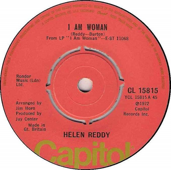 Helen Reddy - I Am Woman  Free And Easy