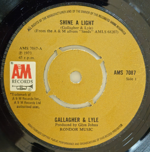 Gallagher  Lyle - Shine A Light