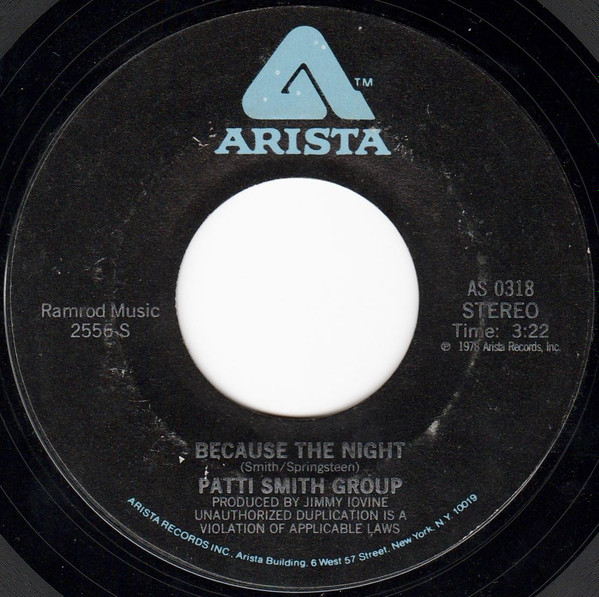 Patti Smith Group - Because The Night