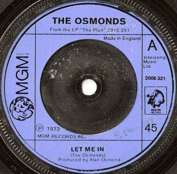 The Osmonds - Let Me In