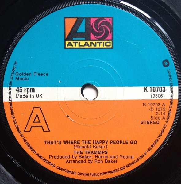 The Trammps - Thats Where The Happy People Go