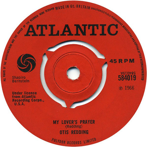 Otis Redding - My Lovers Prayer