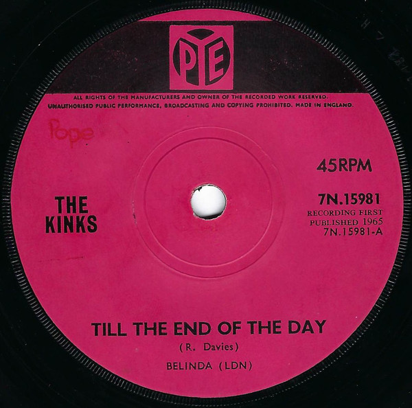 The Kinks - Till The End Of The Day