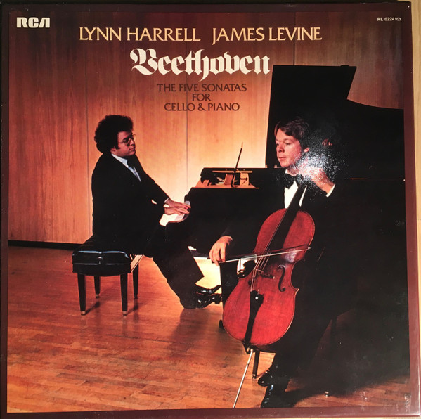 Beethoven Lynn Harrell James Levine - The Five Sonatas For Cello  Piano