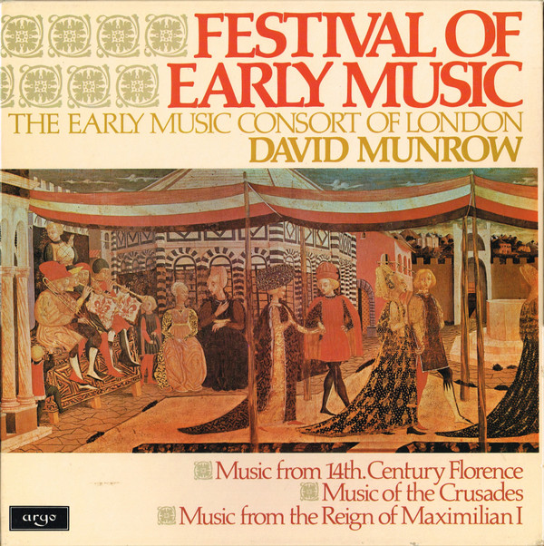 The Early Music Consort Of London David Munrow -  A Festival Of Early Music