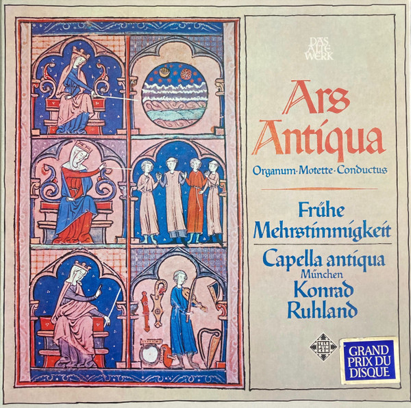 Capella Antiqua Mnchen Konrad Ruhland - Ars Antiqua Organum  Motette  Conductus