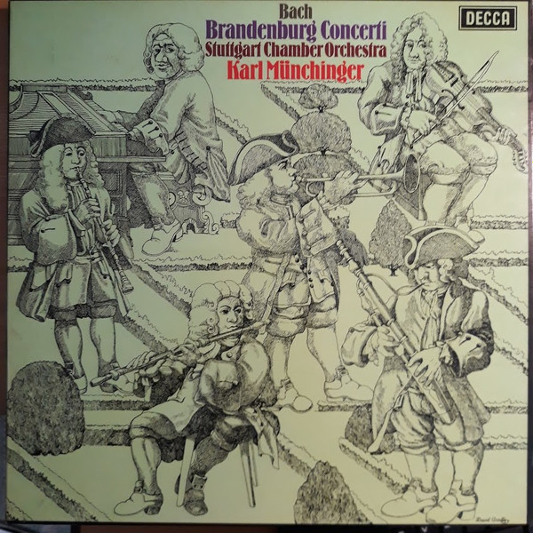 Bach Stuttgart Chamber Orch Karl Mnchinger -  Brandenburg Concerti