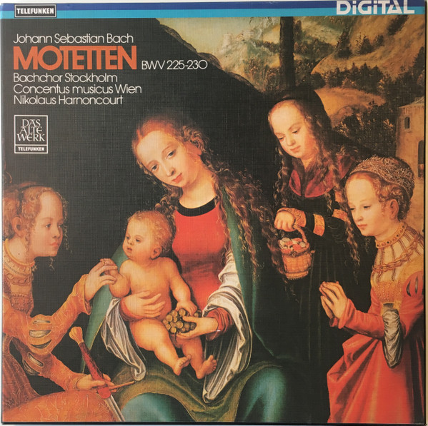  Bach Bachchor Stockholm Concentus Musicus Wien -  Motetten BWV 225230