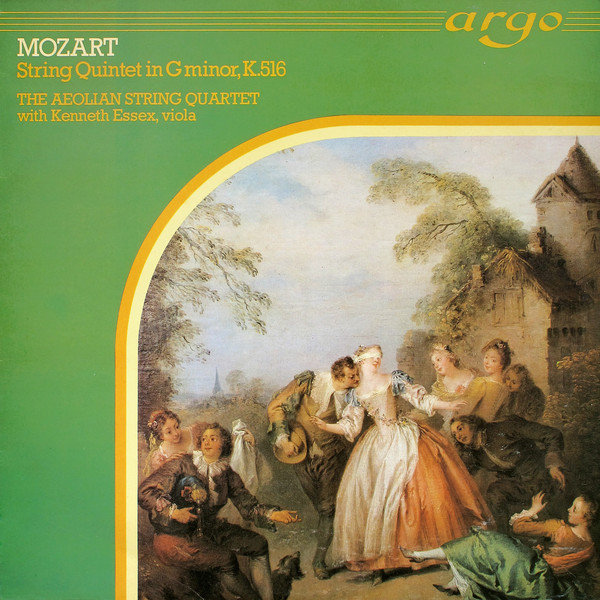 Mozart  Aeolian String Quartet Kenneth Essex - String Quintet In G Minor K516