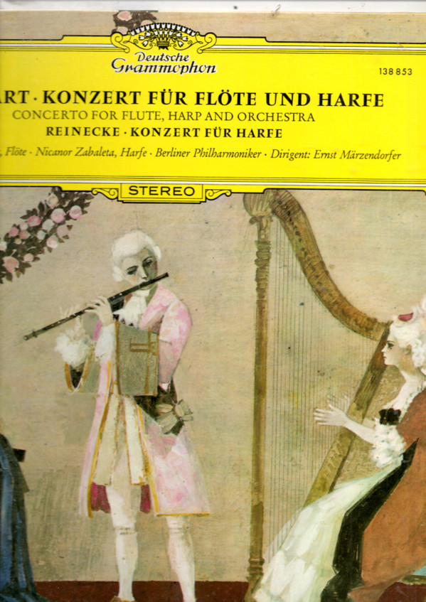 Mozart  Reinecke  Karlheinz Zller -  Konzert Fr Flte Und Harfe  Konzert Fr Harfe