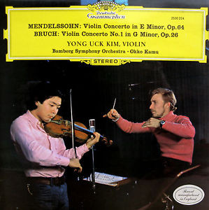 Mendelssohn  Bruch  Yong Uck Kim - Violin Concertos