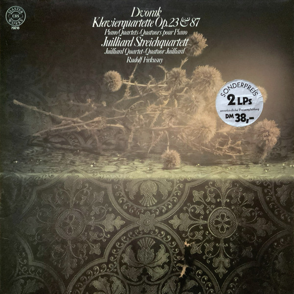 Dvok Rudolf Firkun Juilliard Streichquartett -  Piano Quartets Opp 23  87