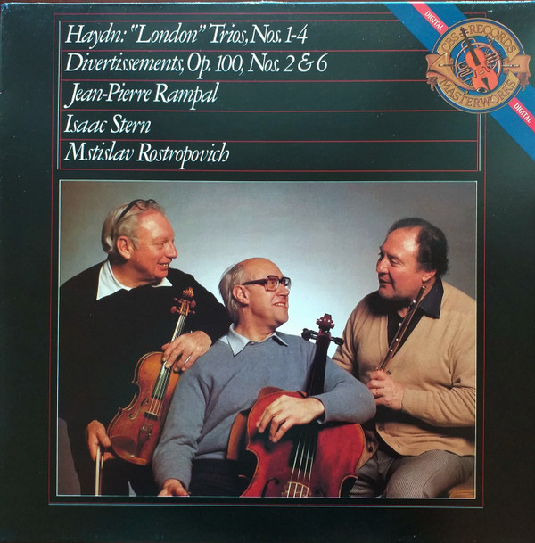  Haydn JeanPierre Rampal Isaac Stern - London Trio No 1 to No 4