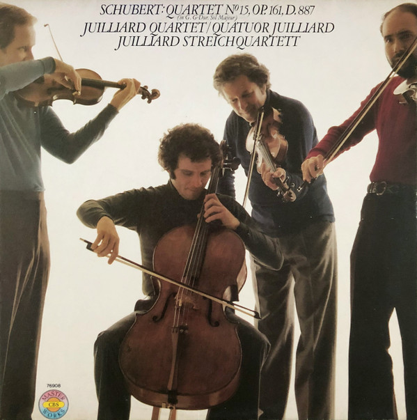Schubert Juilliard Quartet - Quartet N15 Op161 D887