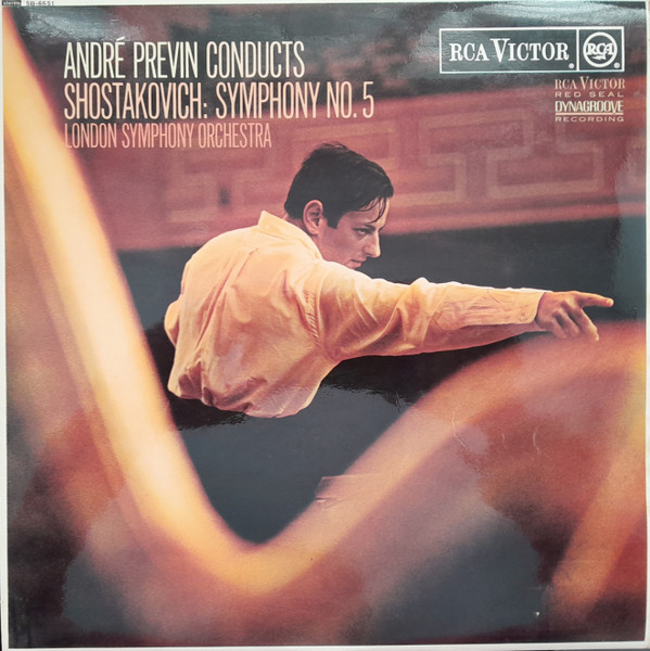 Andr Previn Conducts Shostakovich LSO - Symphony No 5
