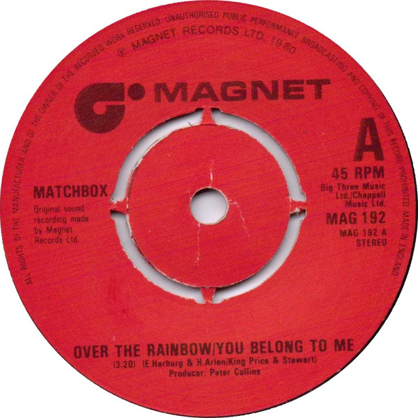 Matchbox - Over The Rainbow  You Belong To Me