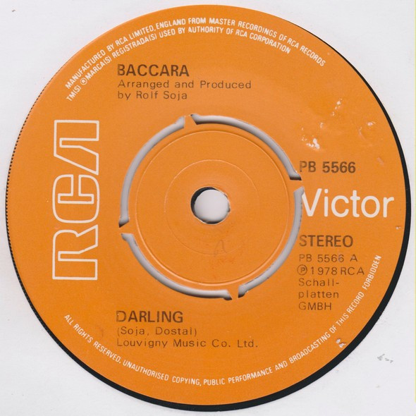 Baccara - Darling