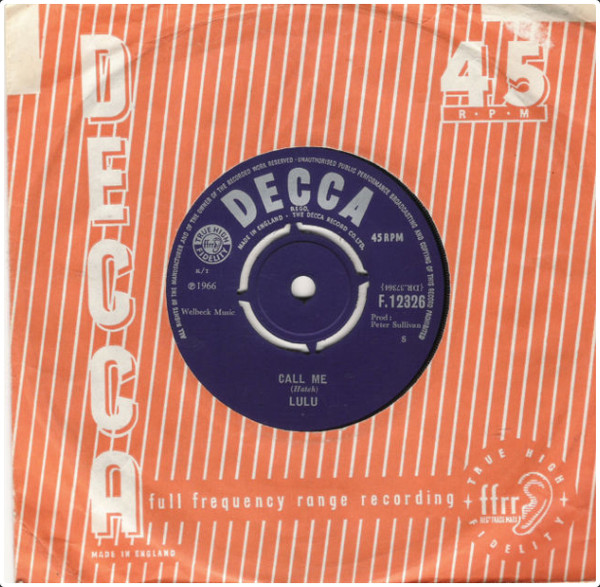 Lulu - Call Me