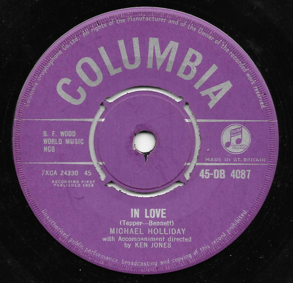 Michael Holliday -  In Love