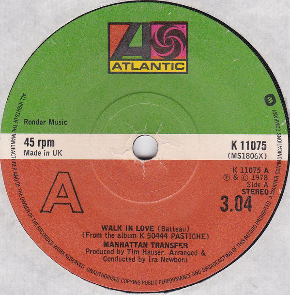 Manhattan Transfer - Walk In Love