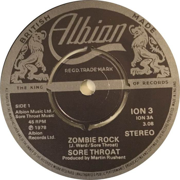 Sore Throat - Zombie Rock