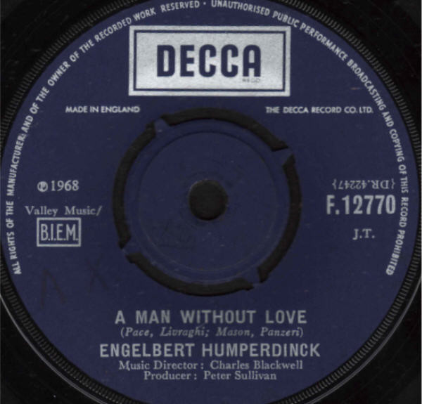 Engelbert Humperdinck - A Man Without Love