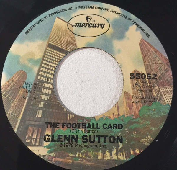 Glenn Sutton -  The Football Card