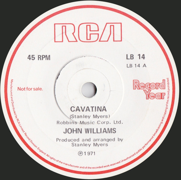 John Williams  Noel Edmonds -  Cavatina