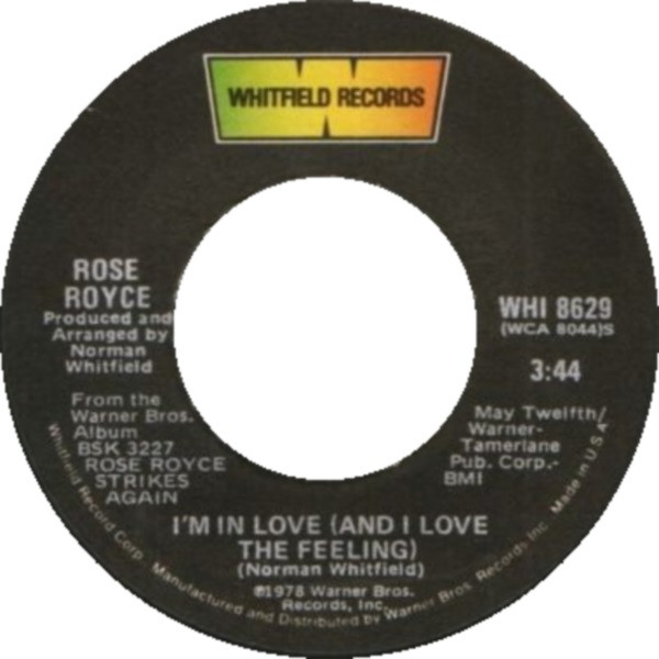 Rose Royce -  Im In Love And I Love The Feeling