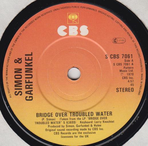 Simon  Garfunkel - Bridge Over Troubled Water