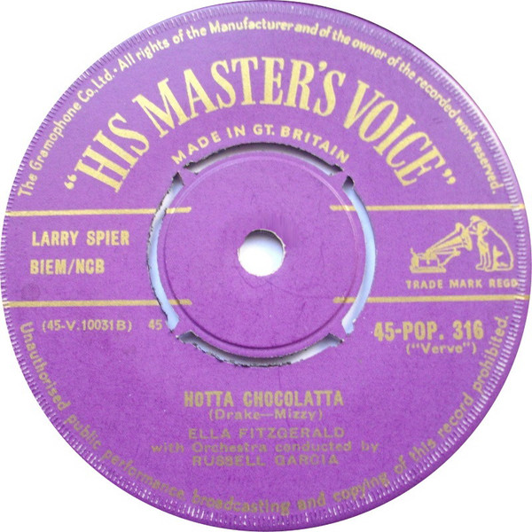 Ella Fitzgerald - Hotta Chocolatta  Stay There