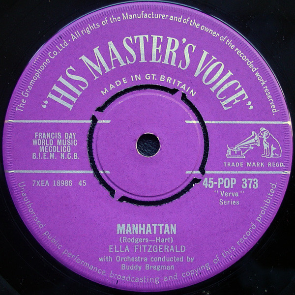 Ella Fitzgerald - Manhattan