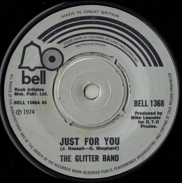 The Glitter Band - Just For You
